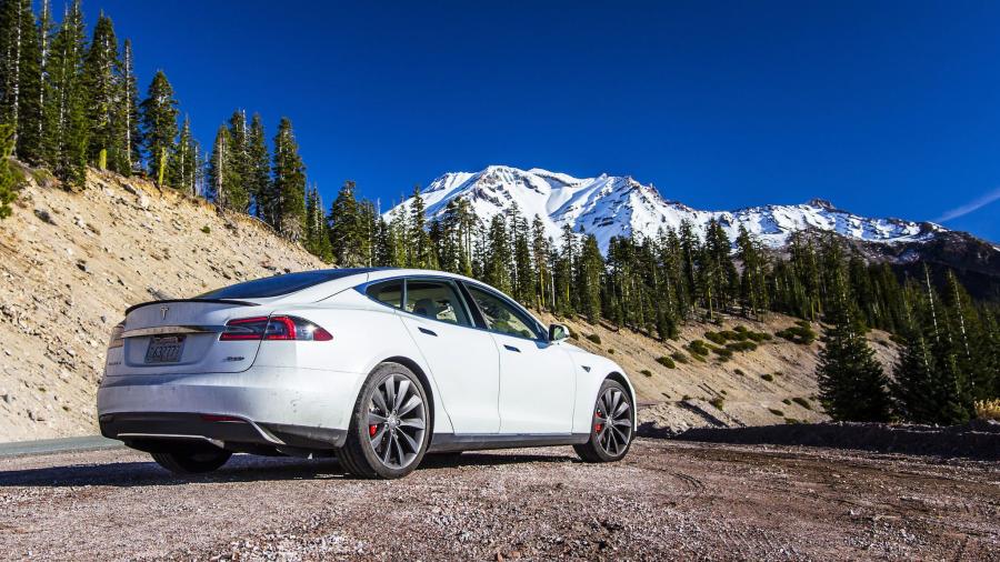  Tesla Model S P85+ 2012 года  (NA) (фото 8 из 9)